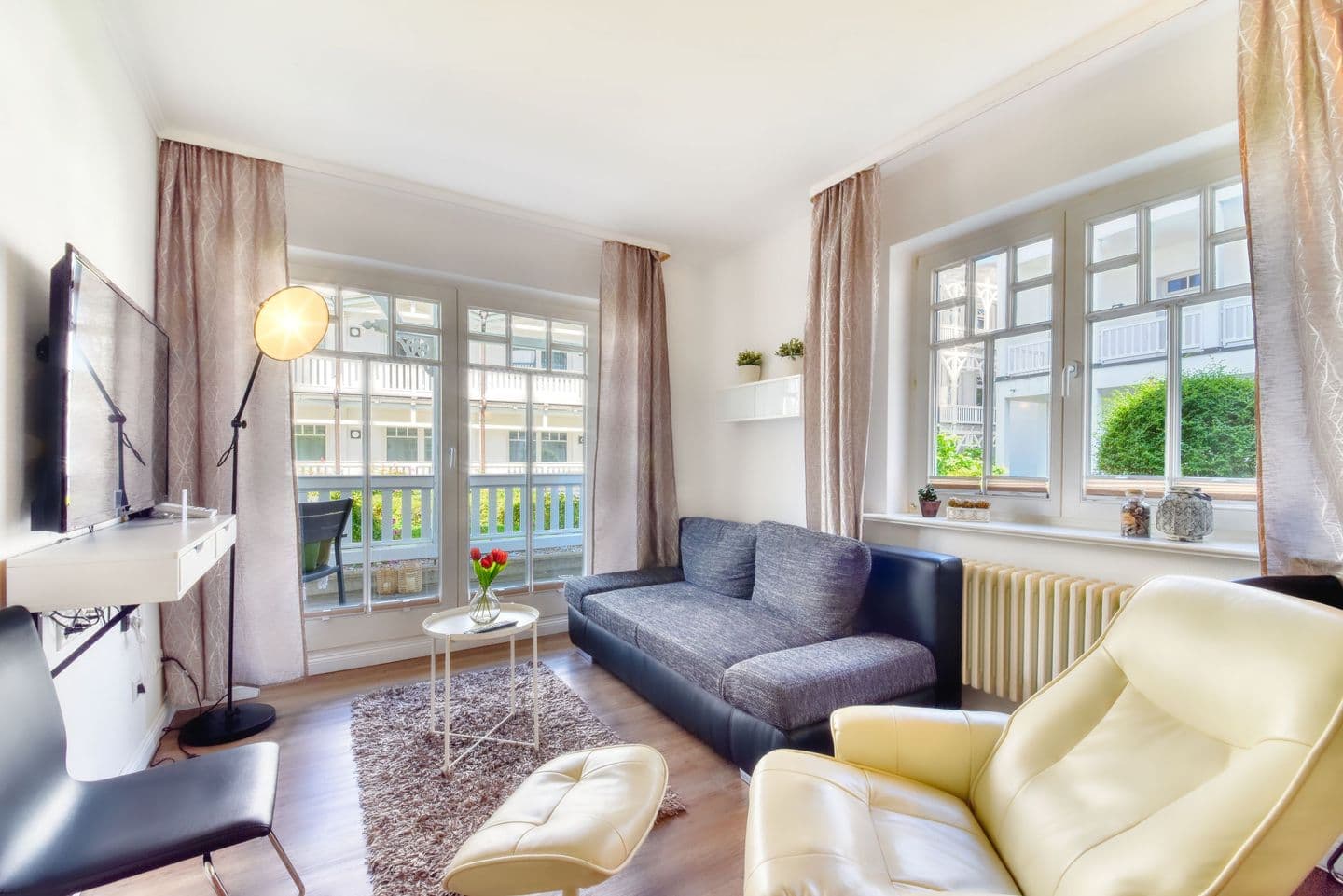 Ferienwohnung "Sonnendeck" 622 in der Villa Seeadler Binz in Binz auf Rügen