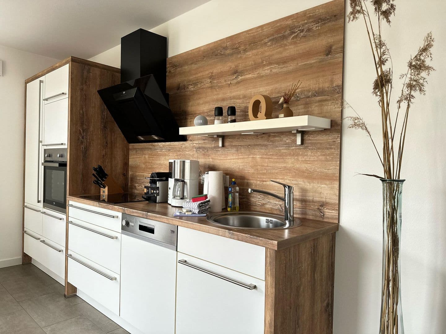 Ferienwohnung Steuerbord 2 im Haus Quartier Sellin in Sellin – Küche