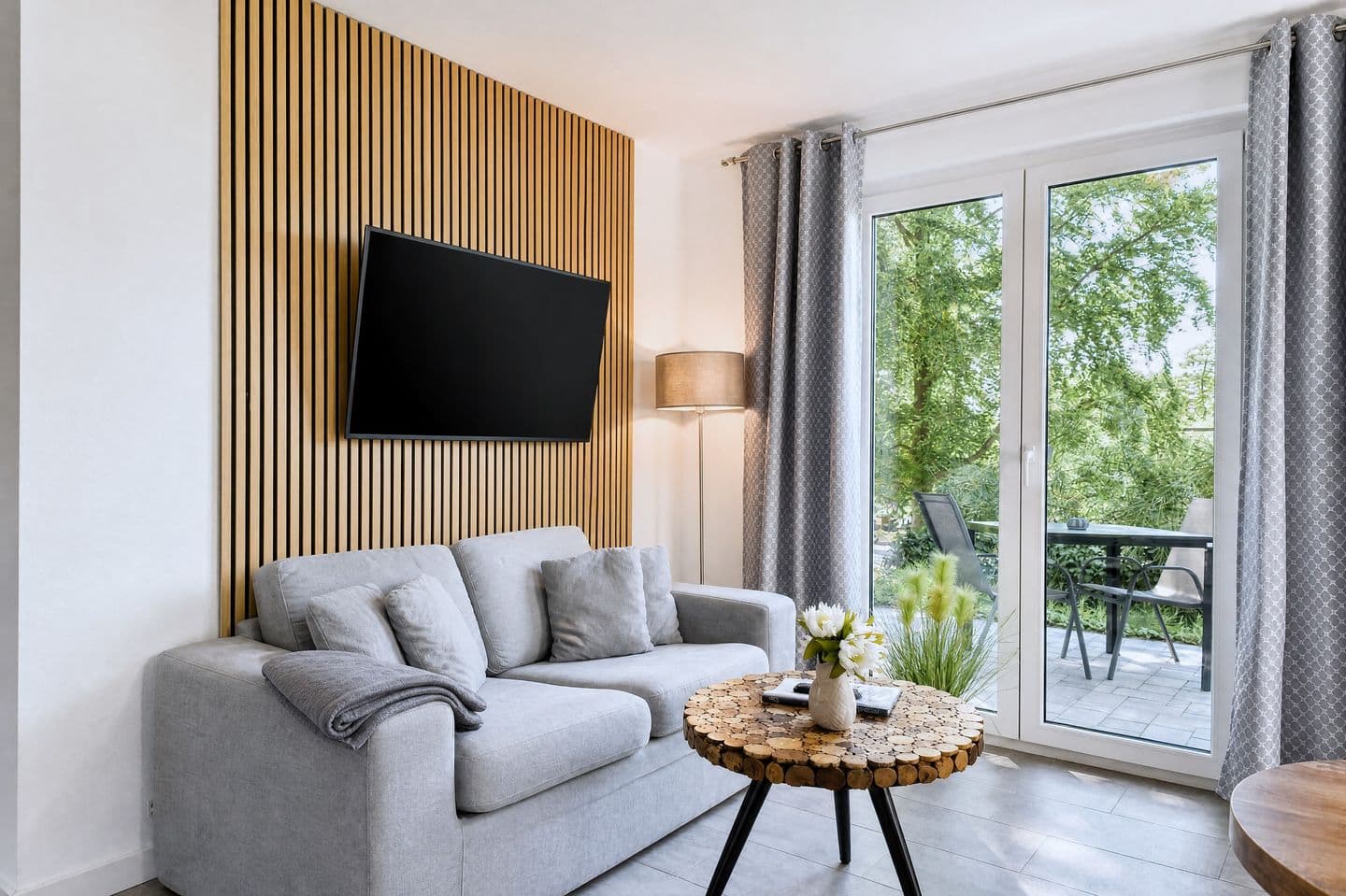 Ferienwohnung Steuerbord 2 im Haus Quartier Sellin in Sellin – Wohnzimmer