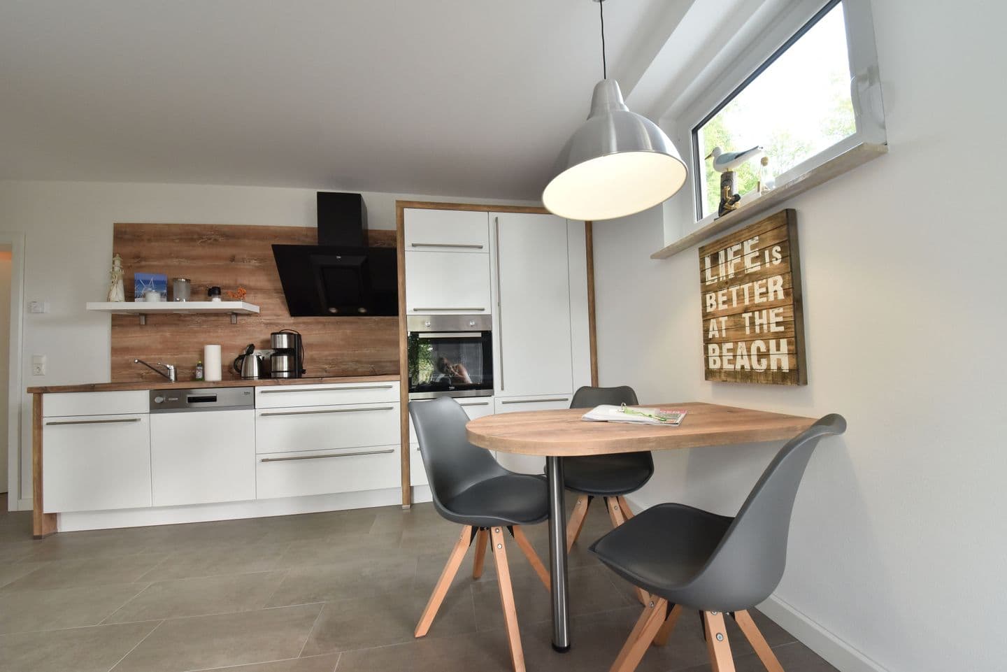 Ferienwohnung Steuerbord im Haus Quartier Sellin in Sellin – Küche