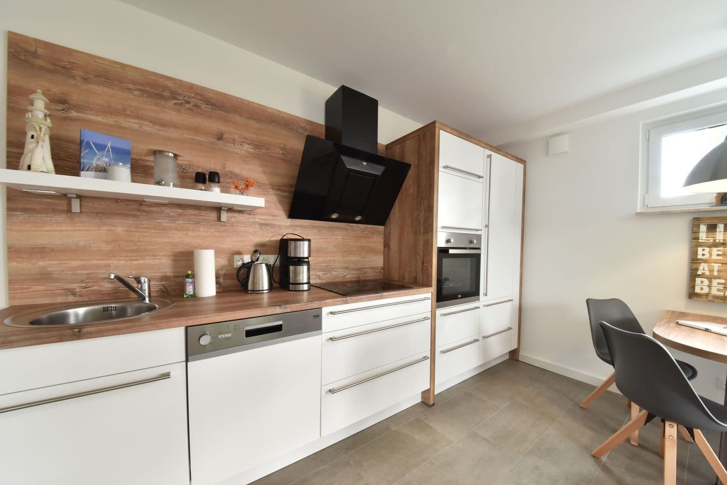 Ferienwohnung Steuerbord im Haus Quartier Sellin in Sellin – Küche