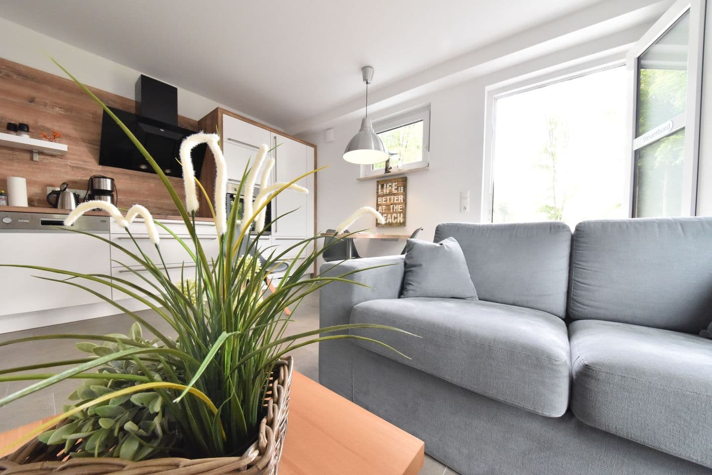 Ferienwohnung Steuerbord im Haus Quartier Sellin in Sellin – Wohnzimmer