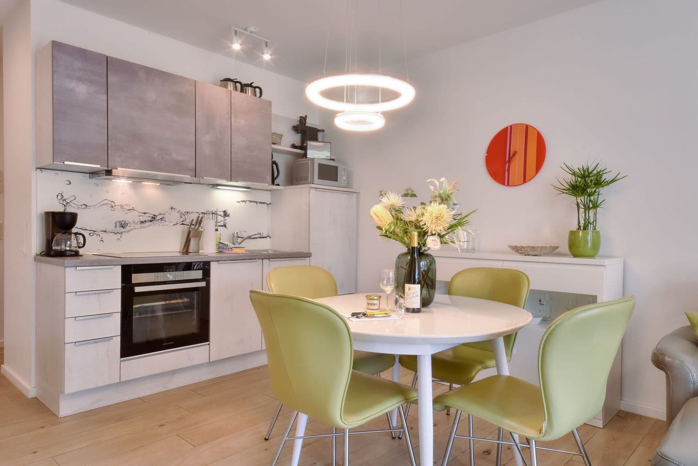 Ferienwohnung Strandgras 7 Villa Sofie Binz in Binz – Küche