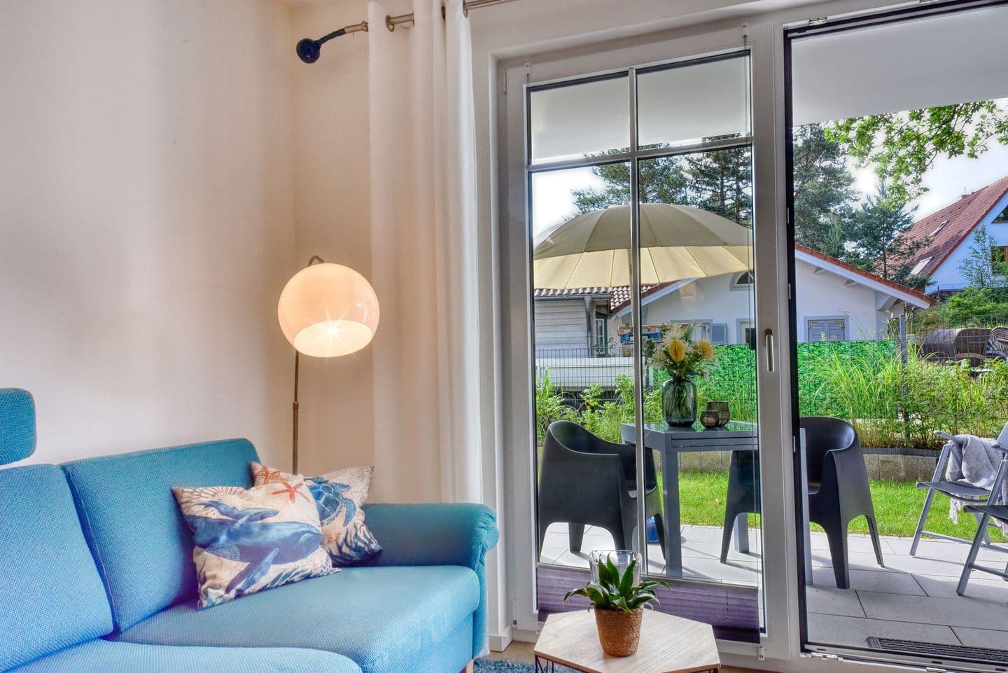 Ferienwohnung StrandGut 2 in der Villa Sofie Binz in Binz – Wohnzimmer