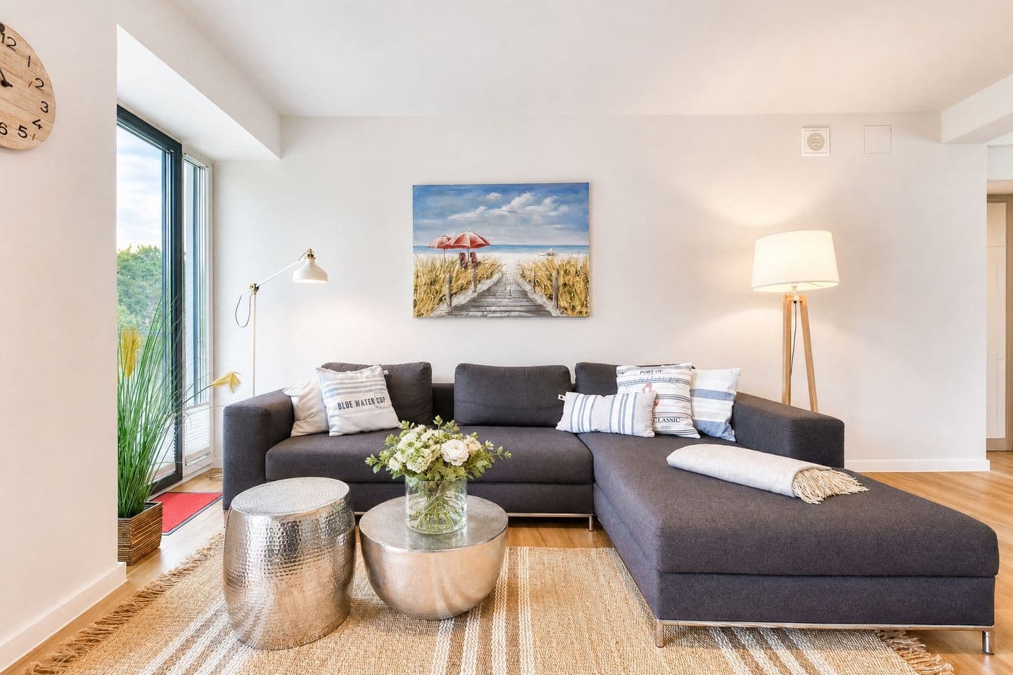 Ferienwohnung "Strandleben" im Haus Granitz Prora in Prora – Wohnzimmer