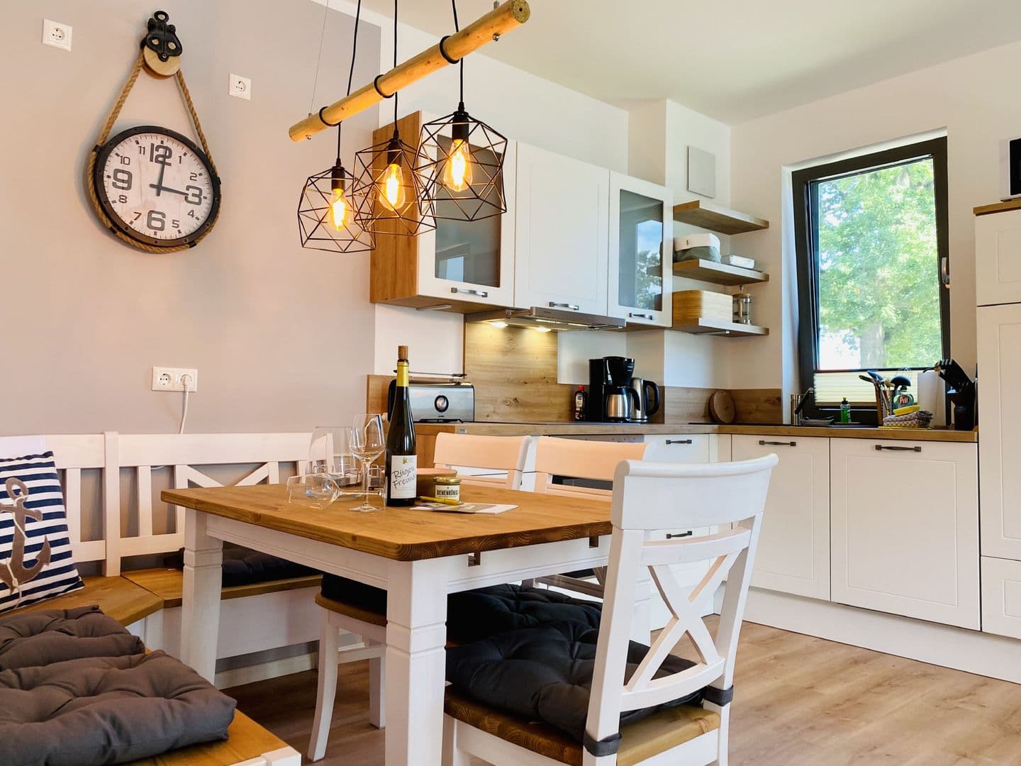 Ferienwohnung Strandloper 8 Parkvillen Carlota und Candela Baabe in Baabe – Küche