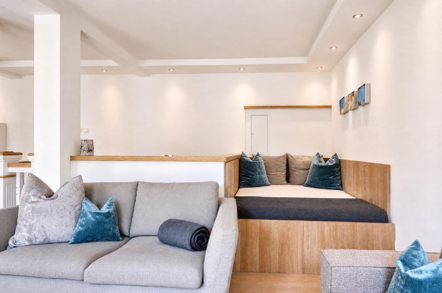 Ferienwohnung Strandlounge in den Parkvillen Binz in Binz – Wohnzimmer