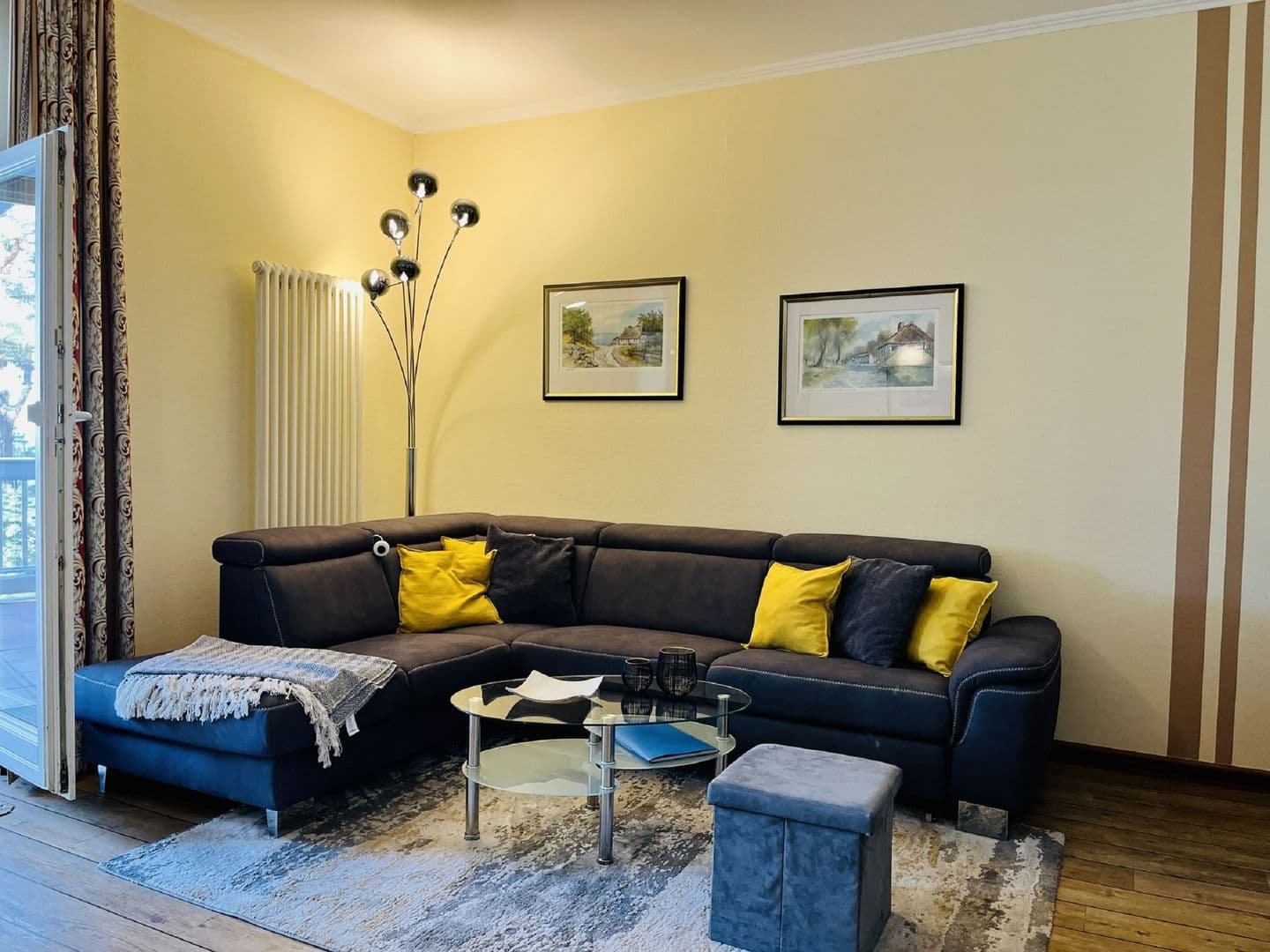 Ferienwohnung Strandlust in der Villa Seeadler Binz in Binz – Wohnzimmer
