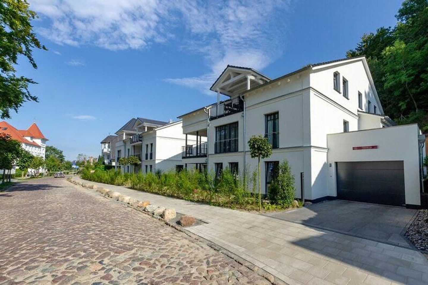 Ferienwohnung Strandmuschel in der Villa Beatrice in Binz – Außenansicht