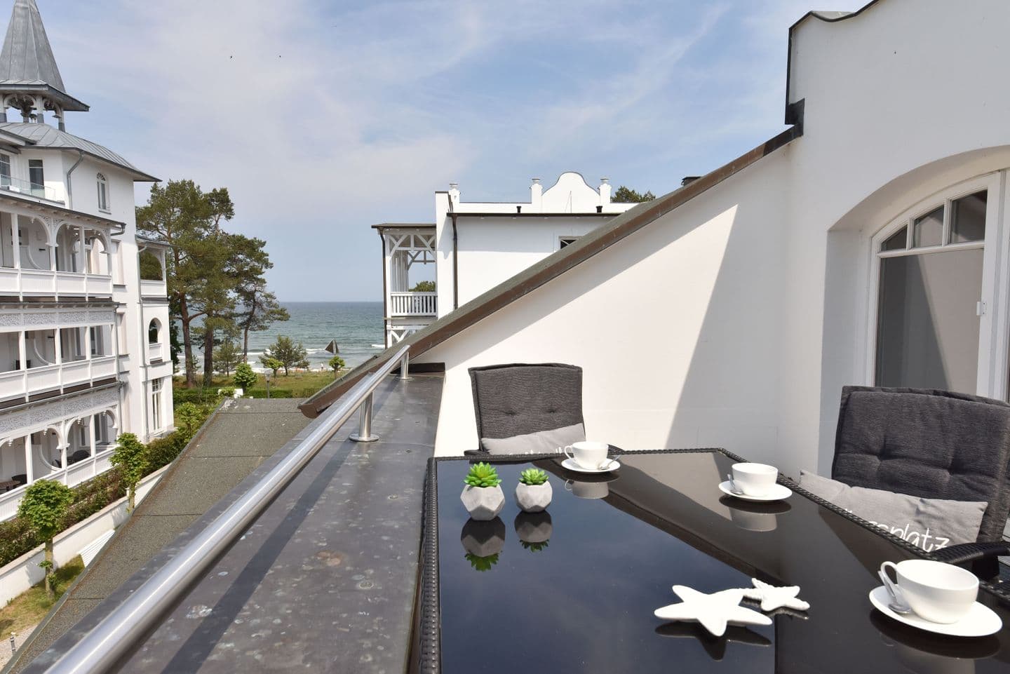 Ferienwohnung Strandnest in der Villa Gudrun Binz in Binz – Meerblick