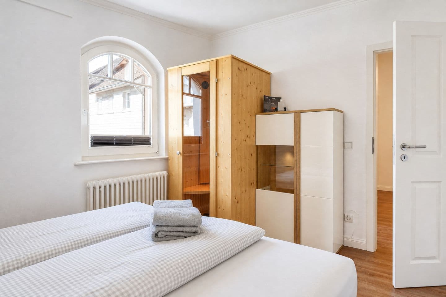 Ferienwohnung Strandnest in der Villa Gudrun Binz in Binz – Schlafzimmer