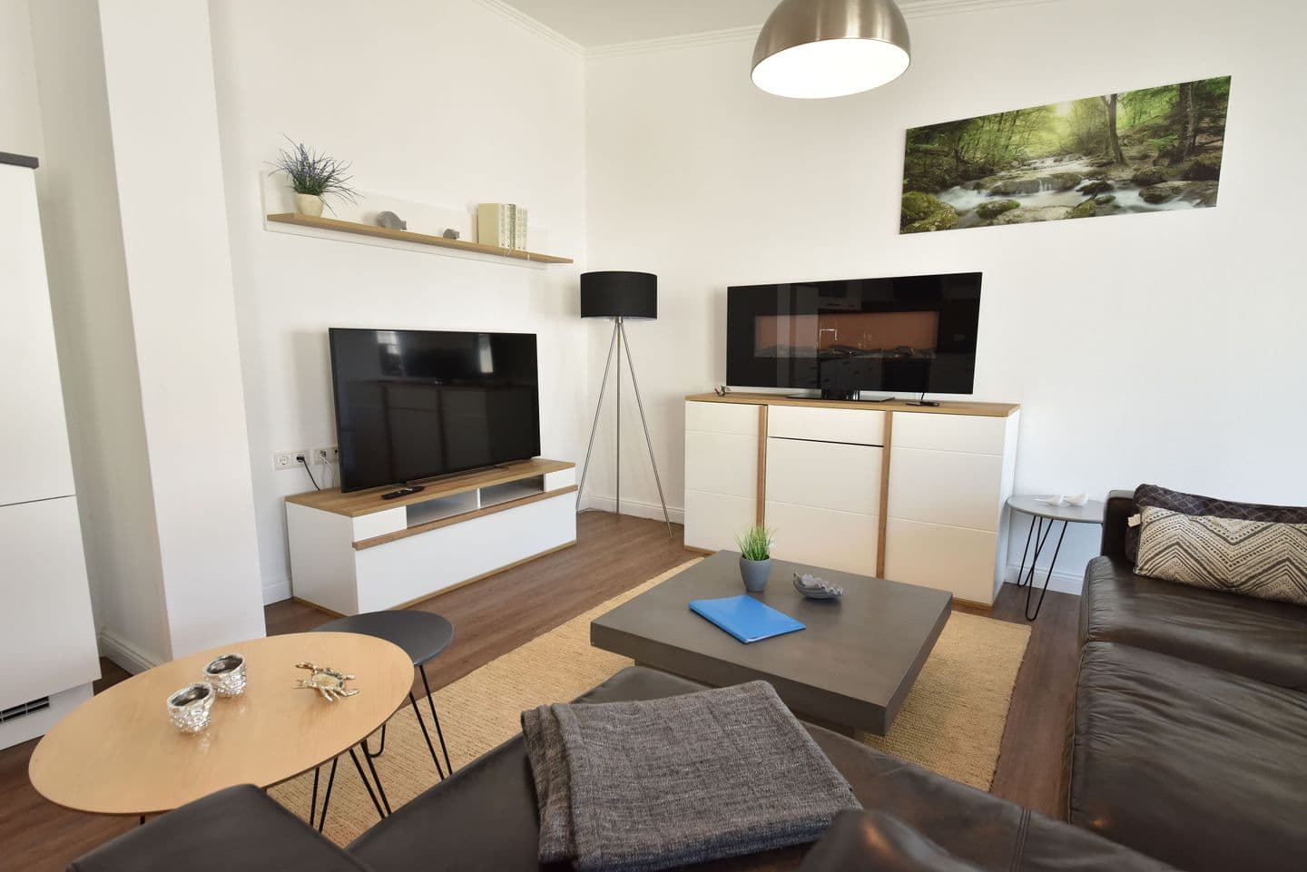 Ferienwohnung Strandnest in der Villa Gudrun Binz in Binz – Wohnzimmer