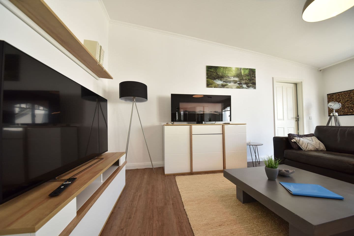 Ferienwohnung Strandnest in der Villa Gudrun Binz in Binz – Wohnzimmer