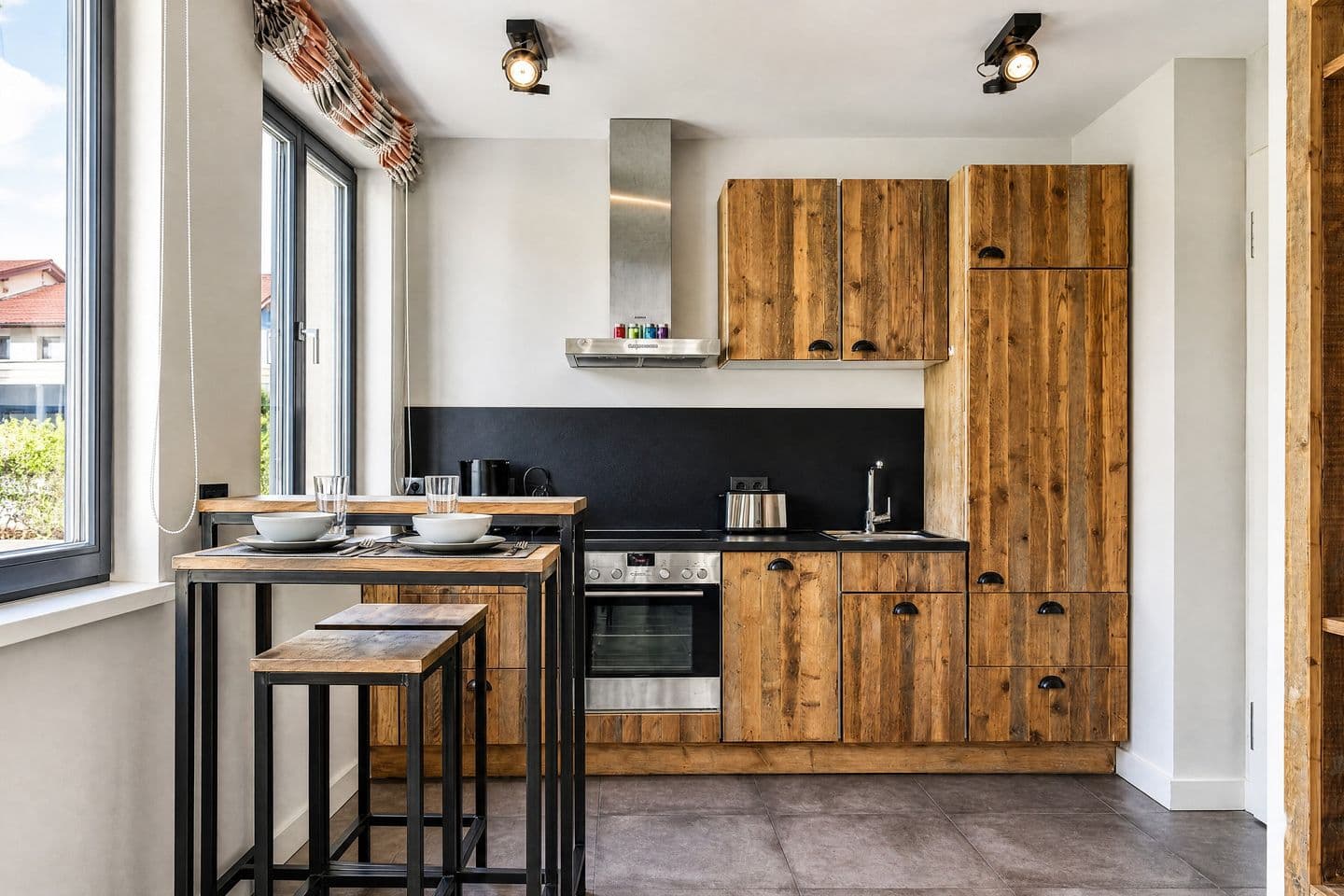 Ferienwohnung Strandperle 1 in der Villa Martha Binz in Binz – Küche