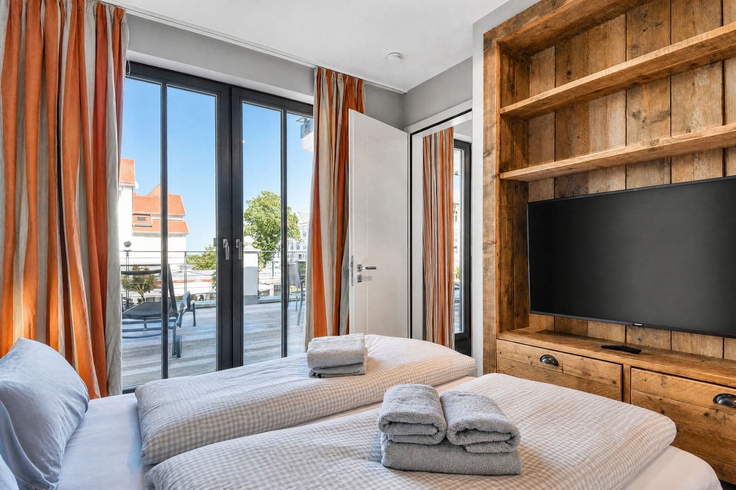 Ferienwohnung Strandperle 1 in der Villa Martha Binz in Binz – Schlafzimmer