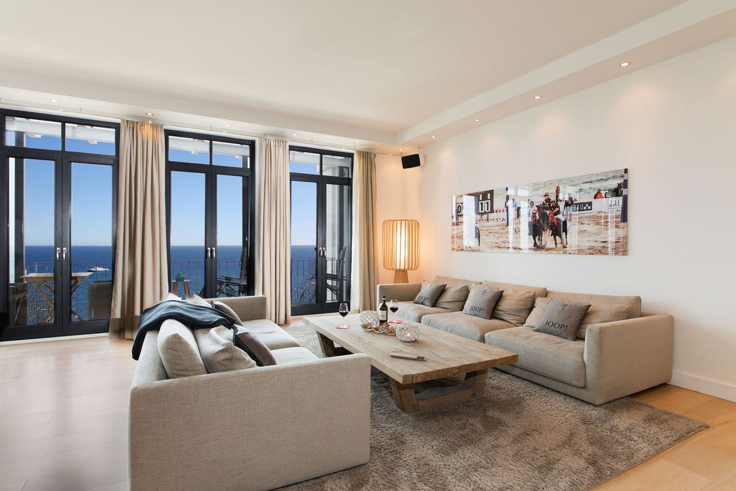 Ferienwohnung Strandsuite DELUXE & SPA 25 / Villa Philine Sellin in Sellin – Wohnzimmer