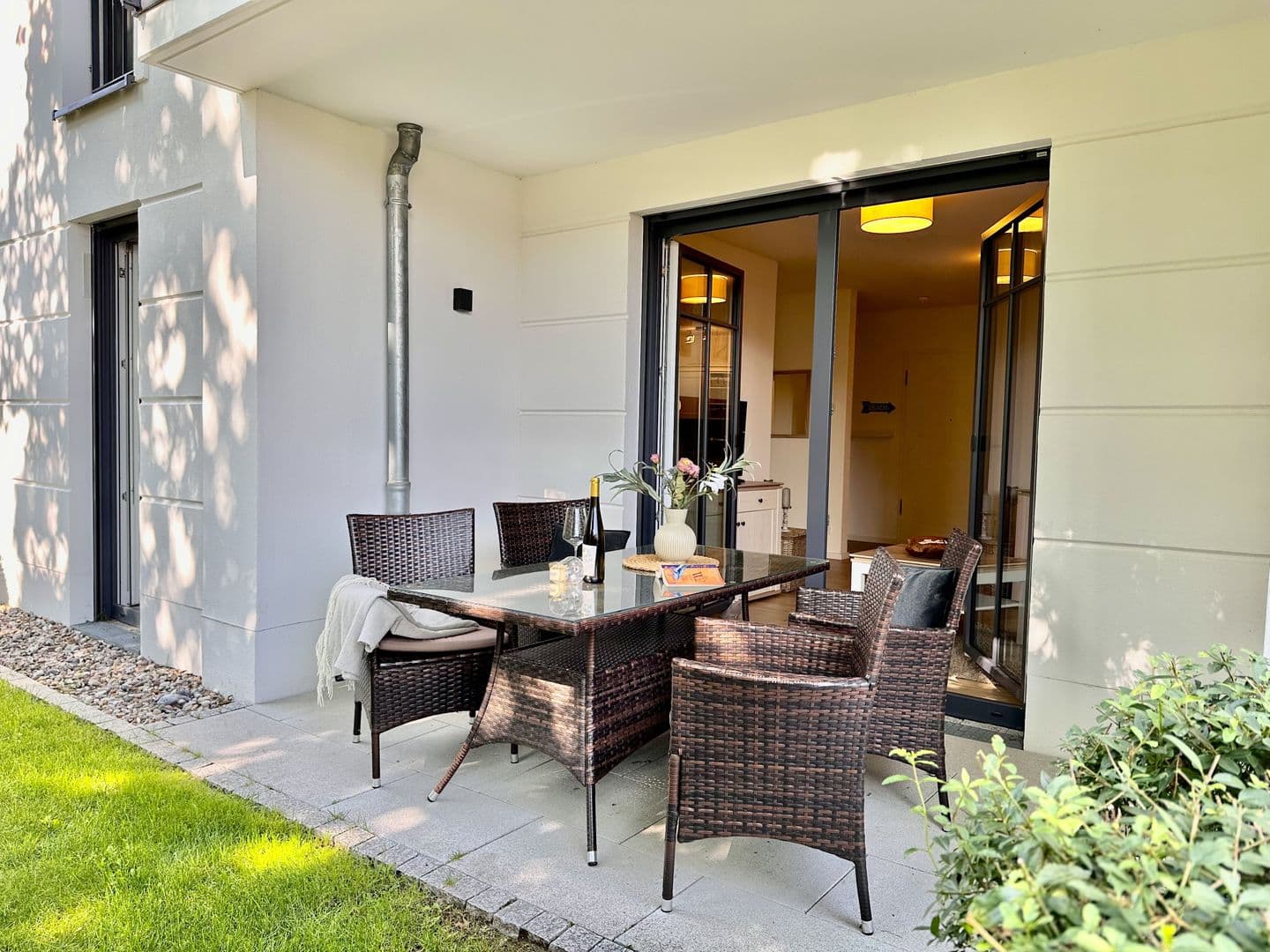 Ferienwohnung Urlaubsanker 3 Villa Sofie Binz in Binz – Terrasse