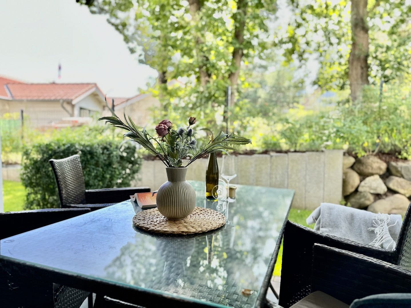 Ferienwohnung Urlaubsanker 3 Villa Sofie Binz in Binz – Terrasse