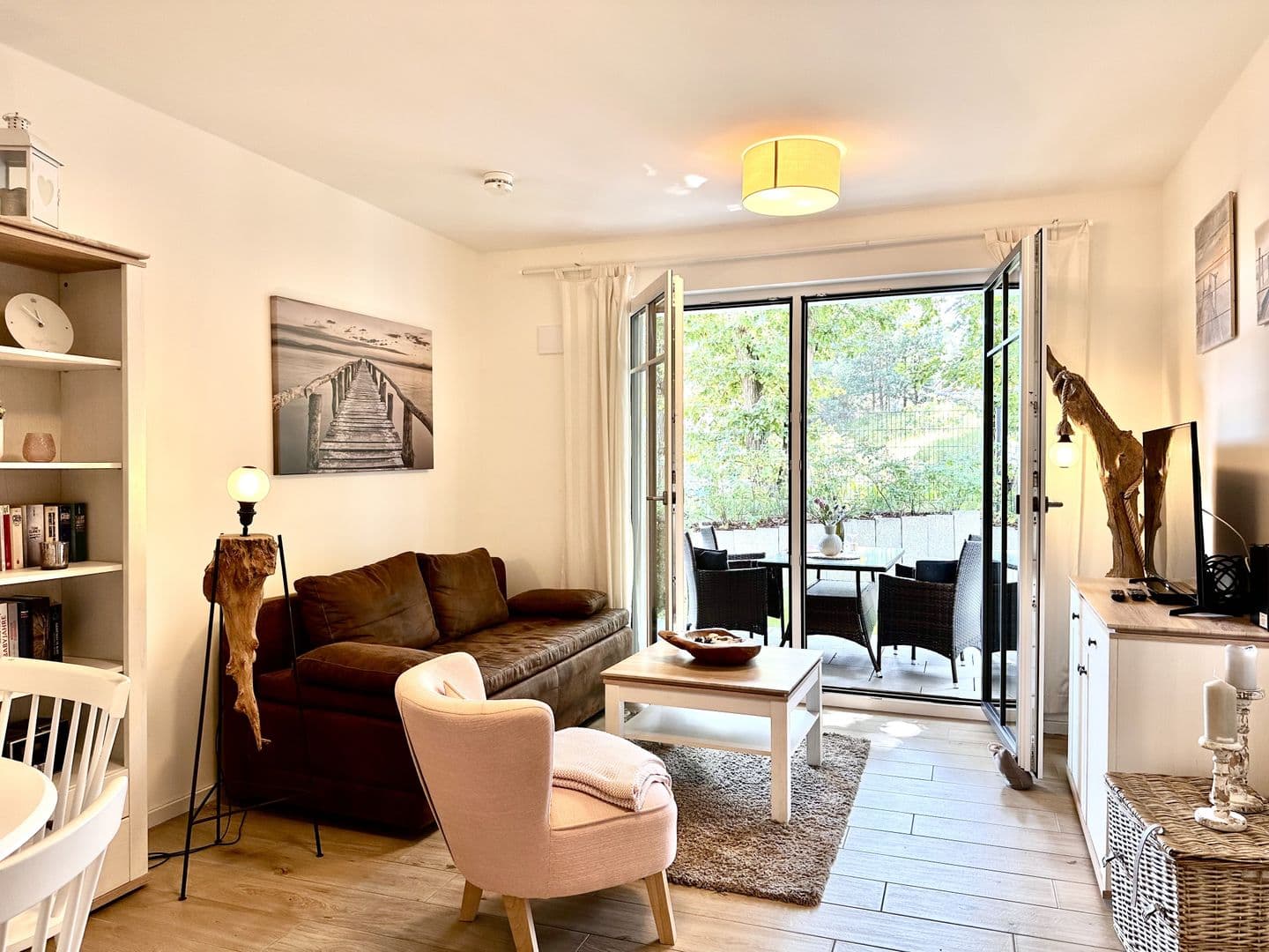 Ferienwohnung Urlaubsanker 3 Villa Sofie Binz in Binz – Wohnzimmer