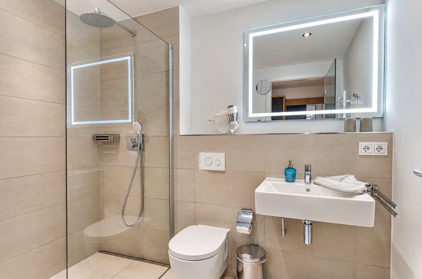 Ferienwohnung Wachtelkönig 06 im Wreecher Idyll Rügen in Wreechen – Badezimmer