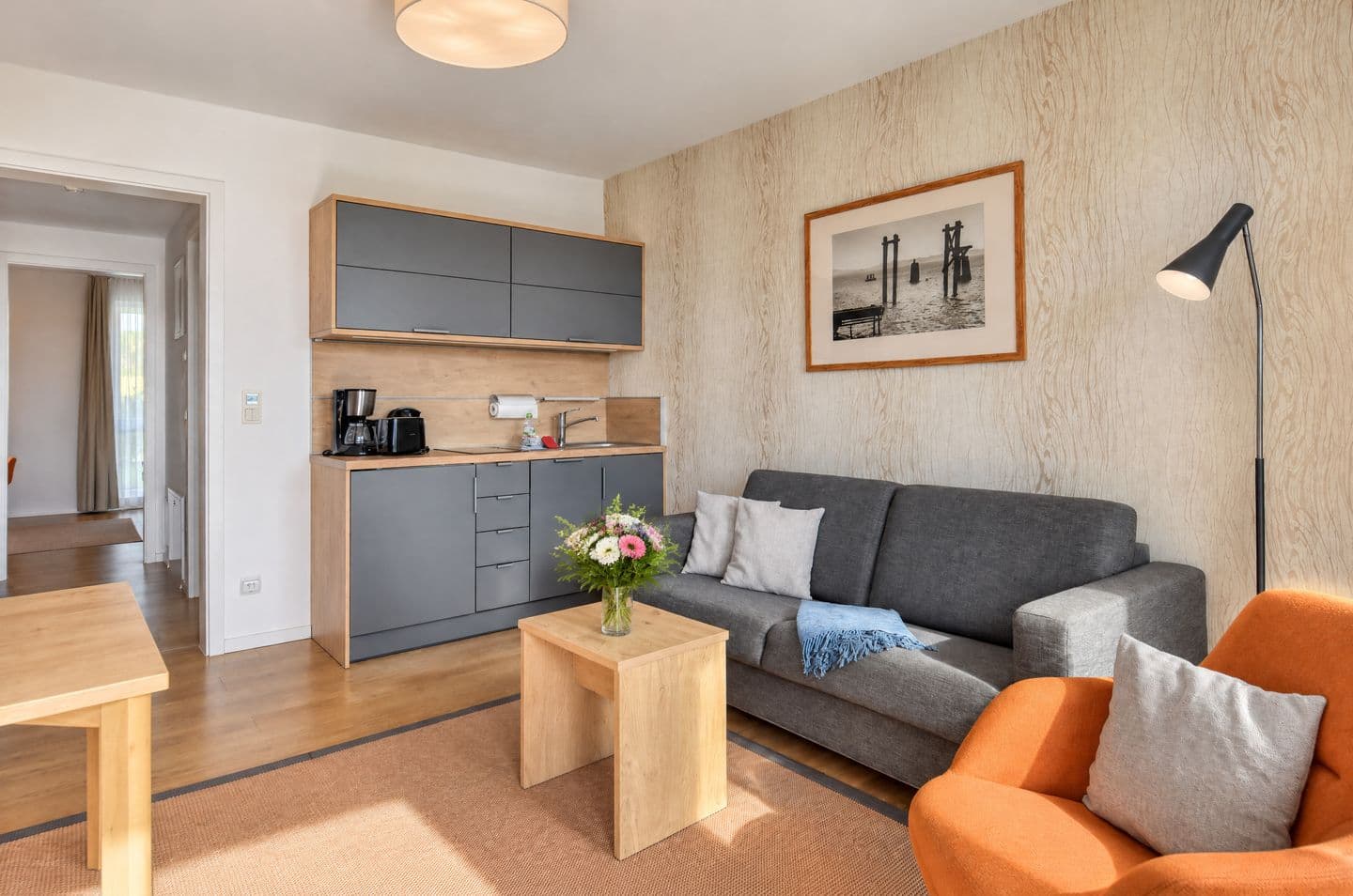 Ferienwohnung Wachtelkönig 06 im Wreecher Idyll Rügen in Wreechen – Küche