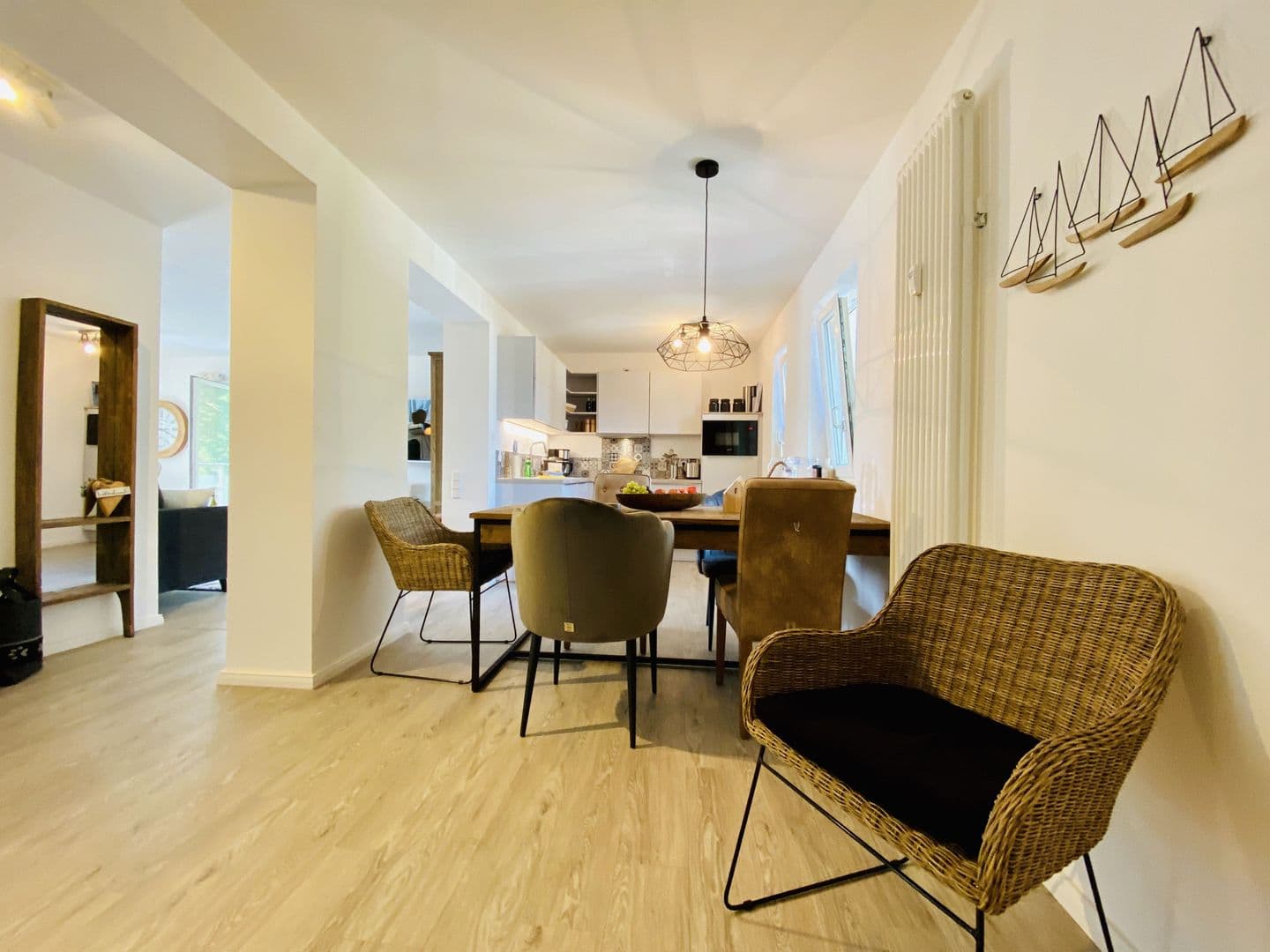 Ferienwohnung Weltenbummler 18 Haus Strandbummler Baabe in Baabe – Küche