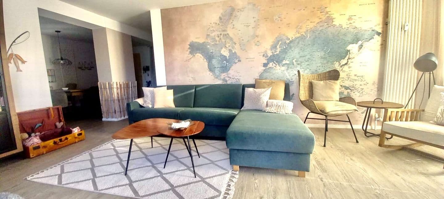 Ferienwohnung Weltenbummler 18 Haus Strandbummler Baabe in Baabe – Wohnzimmer