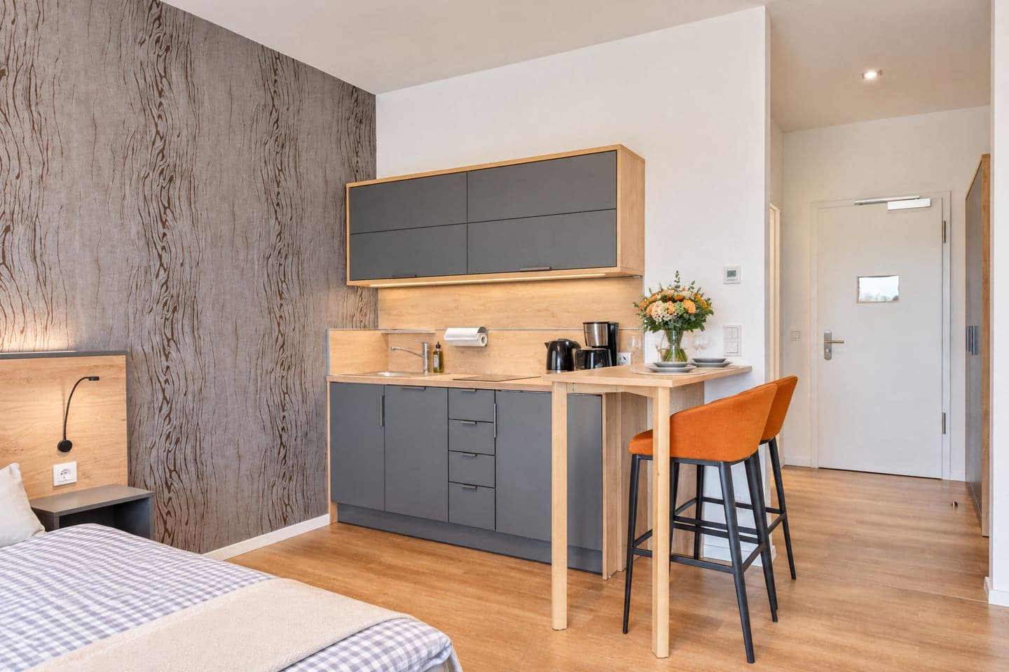 Ferienwohnung Wiesenpieper 07 im Wreecher Idyll Rügen in Wreechen – Küche