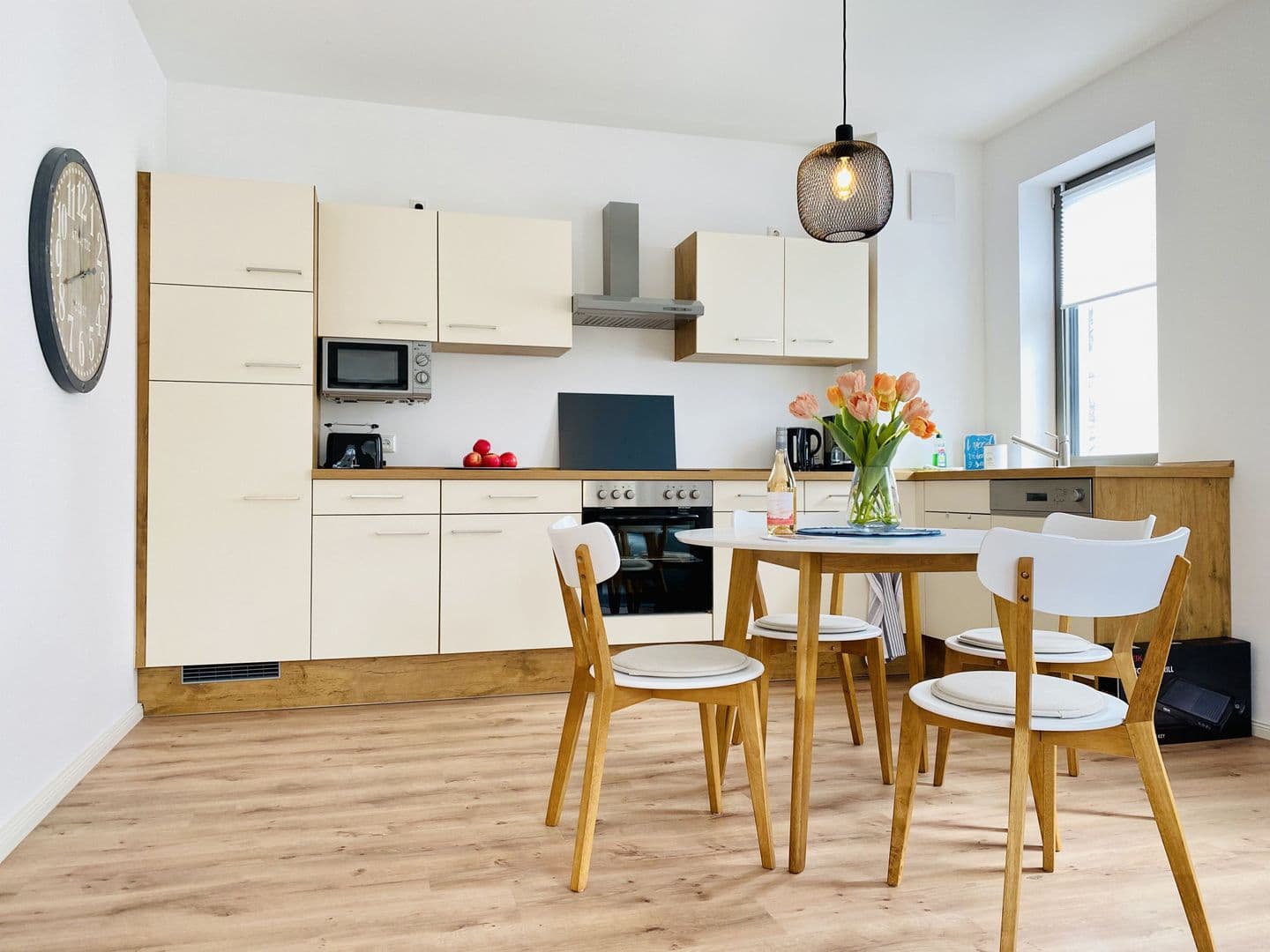 Ferienwohnung Windflüchter 18 Parkvillen Carlota und Candela Baabe in Baabe – Küche