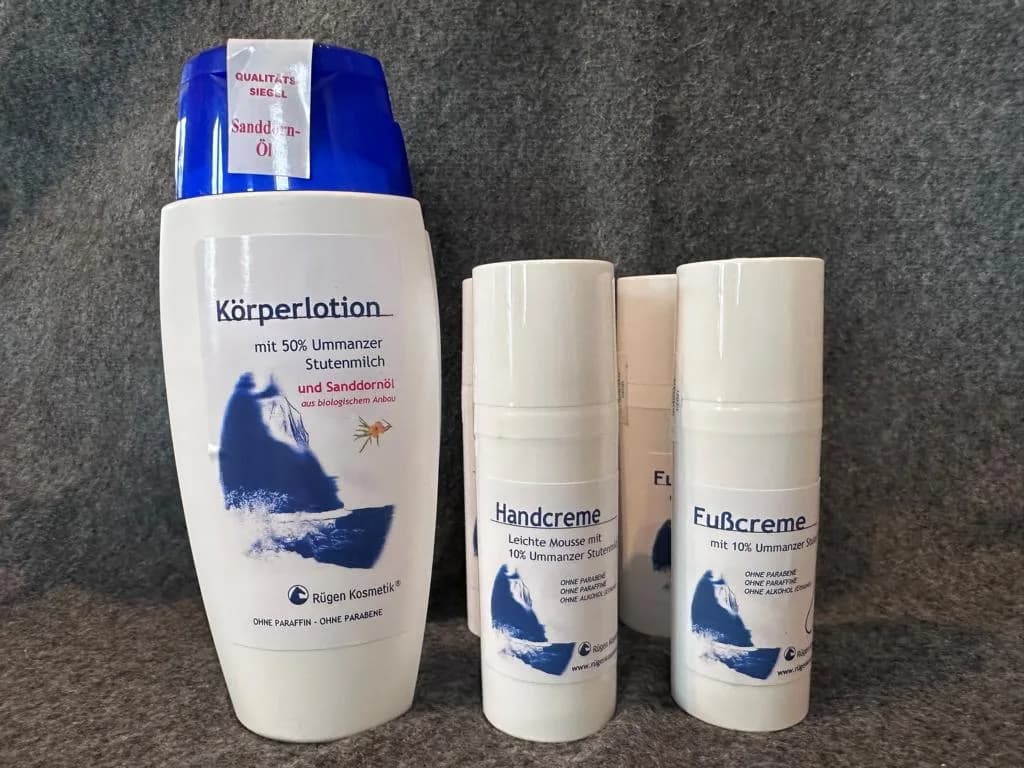 Stutenmilch vom Haflingergestüt: Weiße Kosmetik